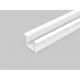 Profil LED încastrat SMART-IN16, alb, lungime 2m