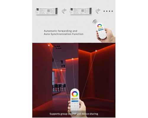 Пульт управления универсальный PROLUM 5in1; Wi-Fi; TUYA; TOUCH; 15A; Series: HomeLink