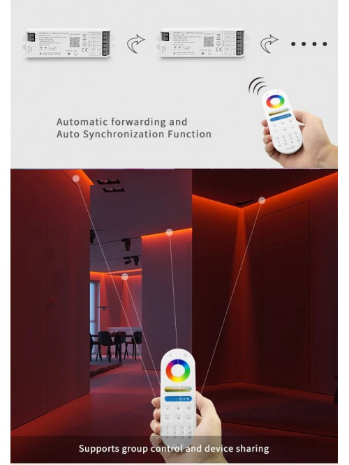 Пульт управления универсальный PROLUM 5in1; Wi-Fi; TUYA; TOUCH; 15A; Series: HomeLink
