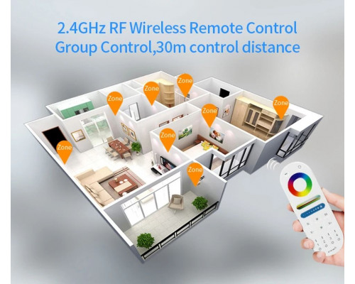 Пульт управления универсальный PROLUM 5in1; Wi-Fi; TUYA; TOUCH; 15A; Series: HomeLink