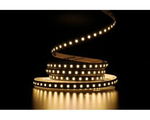 Светодиодная LED лента PROLUM™ 12V; 2835\120; IP20; Series "PRO", Тепло-Белый (2800-3200K)