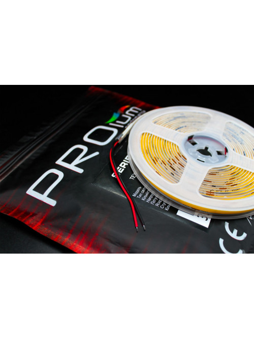 Светодиодная LED лента PROLUM™ 24V; СОВ; 480 LED; IP20; Series "PRO", Тепло-Белый (2800-3200K)