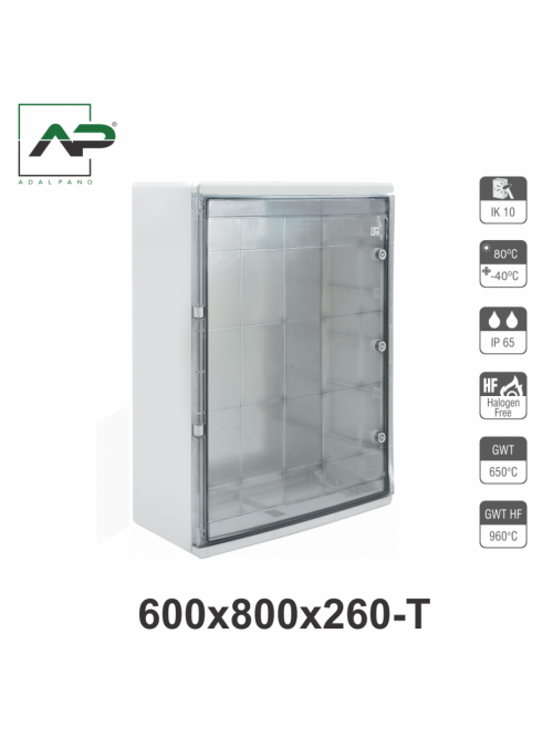 600x800x260-T, IP65