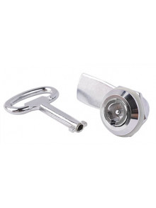 Замок e.lock.01 двойная бородка, 22-25/50, металлический ключ
