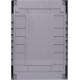 Шкаф ударопрочный из АБС-пластика e.plbox.500.700.245.tr, 500х700х245мм, IP65 с прозрачными дверцами