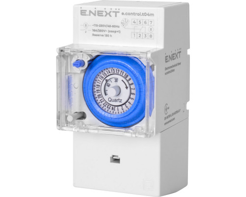 Реле времени электромеханическое e.control.t04m