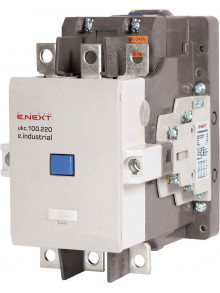 Контактор e.industrial.ukc.100.220, 100А, 220В,  1no+1nc