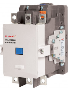 Контактор e.industrial.ukc.100.380, 100А, 380В,  1no+1nc