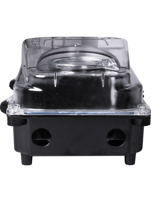 Шкаф пластиковый e.mbox.stand.plastic.n.f1.pe прозрачный, под однофазный счетчик, навесной