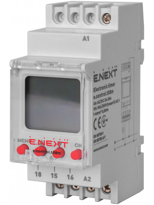 Таймер електронный e.control.t08m