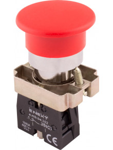 Кнопка "грибок" e.mb.bc42.без фиксации  красная ,1NC