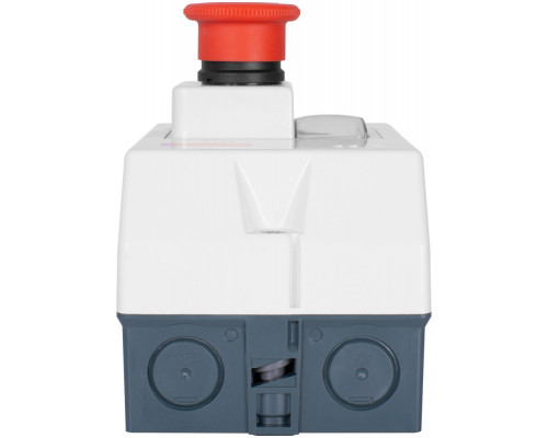 Корпус пластиковый e.mp.pro.box IP54 с кнопкой "Стоп"