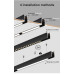 PROIECTOR MAGNETIC LED GRILA 18W 1800LM 48V CHIP OSRAM CRI90 NEGRU MONDO LUCE