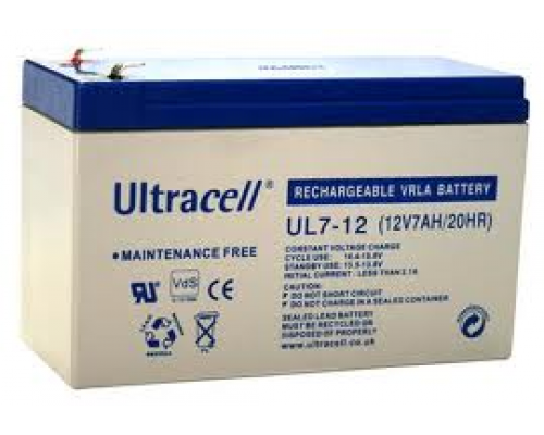 UL7 - 12U Acumulator 12V-7Ah Ultracell