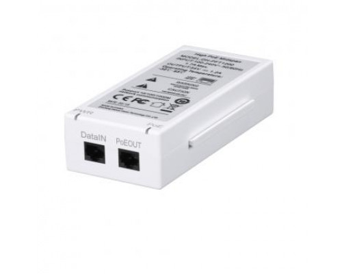 High PoE инжектор PFT1200, high PoE 60W, 1*10/100/1000 Base-T