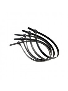 Coliere cablu  3.6x300mm  Negru  (100 buc)