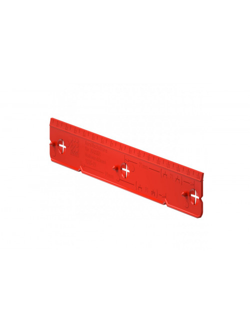 Cavity wall box template