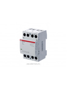 ABB Контактор ESB63-40N-06 модульный (63А АС-1, 4НО), катушка 230В AC/DC