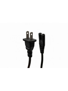 Кабель питания PROLUM™ под USA розетку (2 контакти), 1М