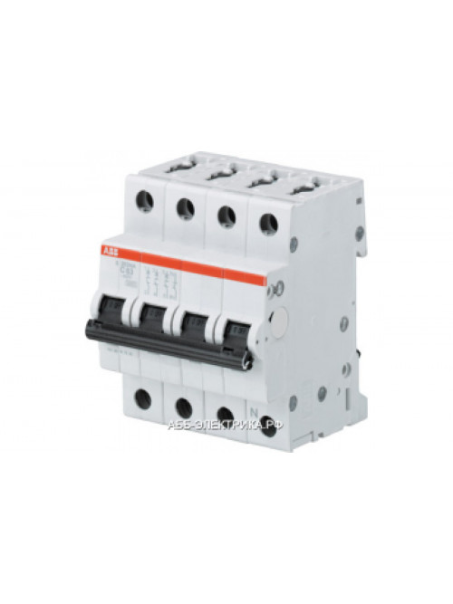 ABB S203 Автоматический выключатель 3P+N 16А (C) 6кА