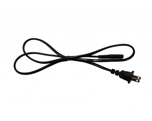 Кабель питания PROLUM™ под USA розетку (2 контакти), 1М