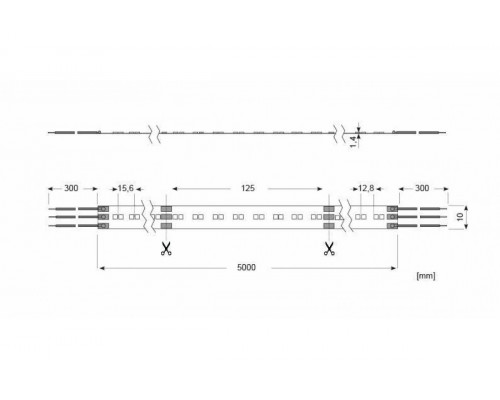 LED Essence Strip TW 2200, 96W TW/24V 5M