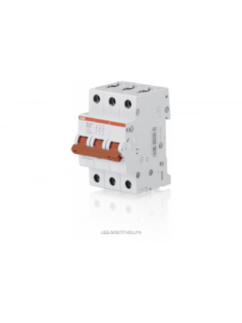 ABB SD203 Рубильник 3P 16A рычаг крас.
