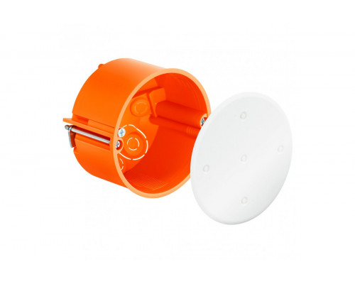 Junction box with universal VDE cover, Depth 50 mm