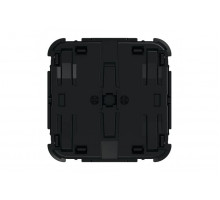 Busch-Jaeger – 62721-WL Busch-flexTronics Control Element for Modular Jack Double push button with Orientation light 2gang black - 63x63