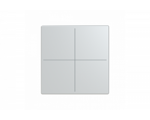 Busch-Jaeger – LFW/A.4.63.11-83 Cover plate aluminium silver - 63x63