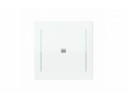 Busch-Jaeger – LFS/A.1.70.11-44G Cover plate with legend with Symbol "scene" studio white - Busch-art linear