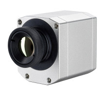 Infrared camera optris PI 640i G7 for temperature measurement in the glass industry