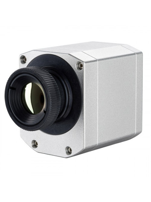 Infrared camera optris PI 640i G7 for temperature measurement in the glass industry