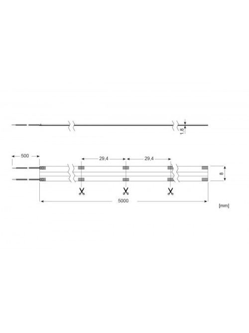 LED Star Strip 1000 ZeroPitch, LED STRIP 1000ZP S 940/24V IND