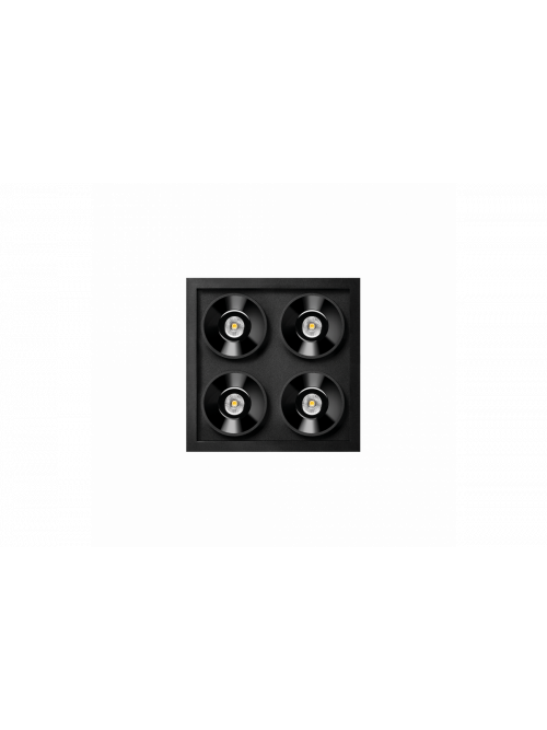Black Foster Recessed 2x2