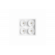 Black Foster Recessed 2x2