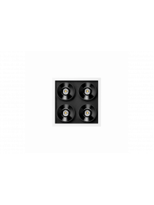 Black Foster Recessed 2x2