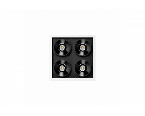 Black Foster Recessed 2x2