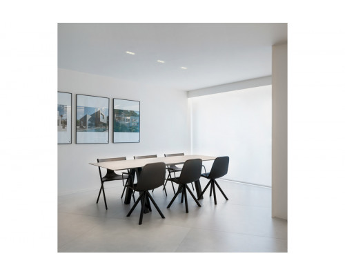 Black Foster Recessed 2x2