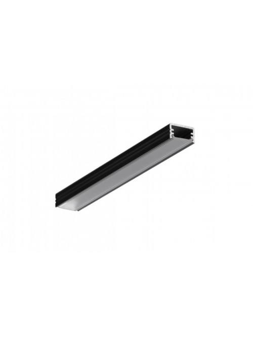 профиль LED SLIM8 AC2/Z 4050 чёрный анодированный в упаковке