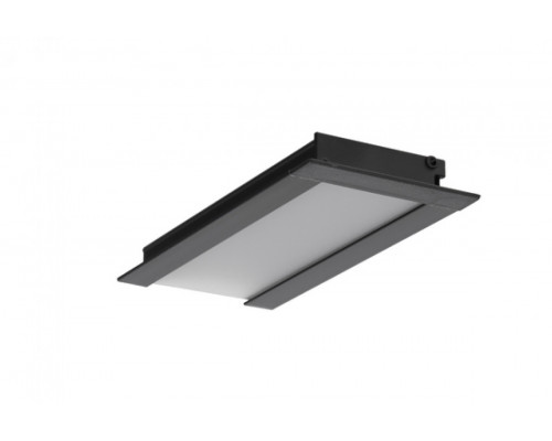 profil LED FLAT8 H/UX 2000 czarny anod. /op
