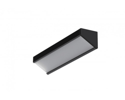 профиль LED CORNER12.v2 EF/U 2000 чёрный анодированный в упаковке