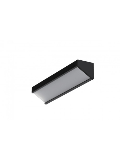 профиль LED CORNER12.v2 EF/U 2000 чёрный анодированный в упаковке