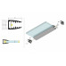 профиль LED MIKRO10 4050 анодированный + mocowanie LED MIKRO10 2x2000 /op