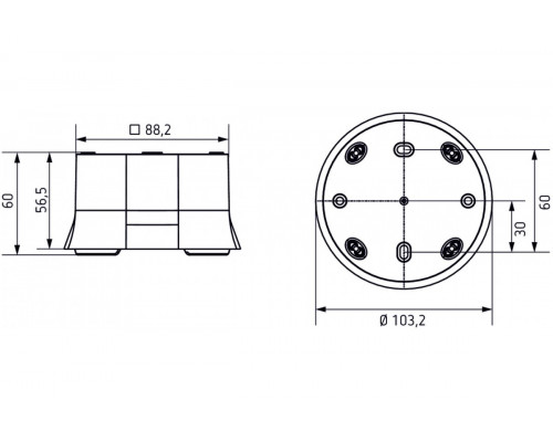 Surface frame 110A BK