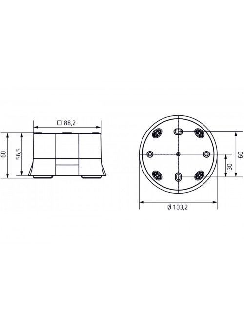 Surface frame 110A BK