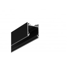 профиль LED LINEA20 EE7F/TY 1000 чёрный анодированный в упаковке