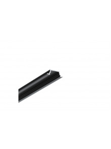 профиль LED GROOVE10.v2 A1C/U 4050 чёрный анодированный в упаковке