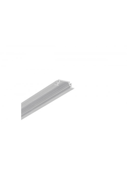 профиль LED GROOVE10 BC/UX 2000 сырой алюминий