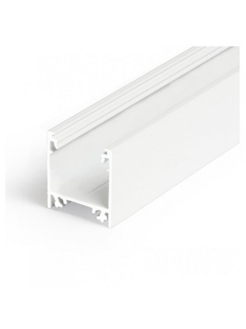 Profil LED aparent LINEA 20, alb, lungime 2m
